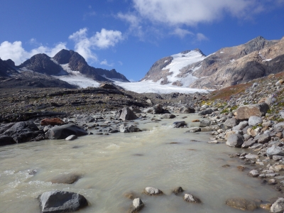 Glacier retreat impacts alpine river habitats, leaving biodiversity poorly protected